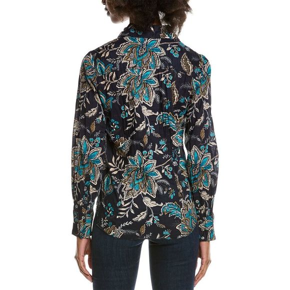 Cino Womens Java Shirt, Blue - Picture 2 of 3